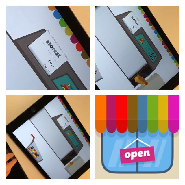 wewersbusch's tweet photo. #Rechnen mit #Geld. Da wir keine 14 Kaufmannsläden haben, wird das #iPad zum #Kaufladen #Storest App https://t.co/J5HqgQclDW