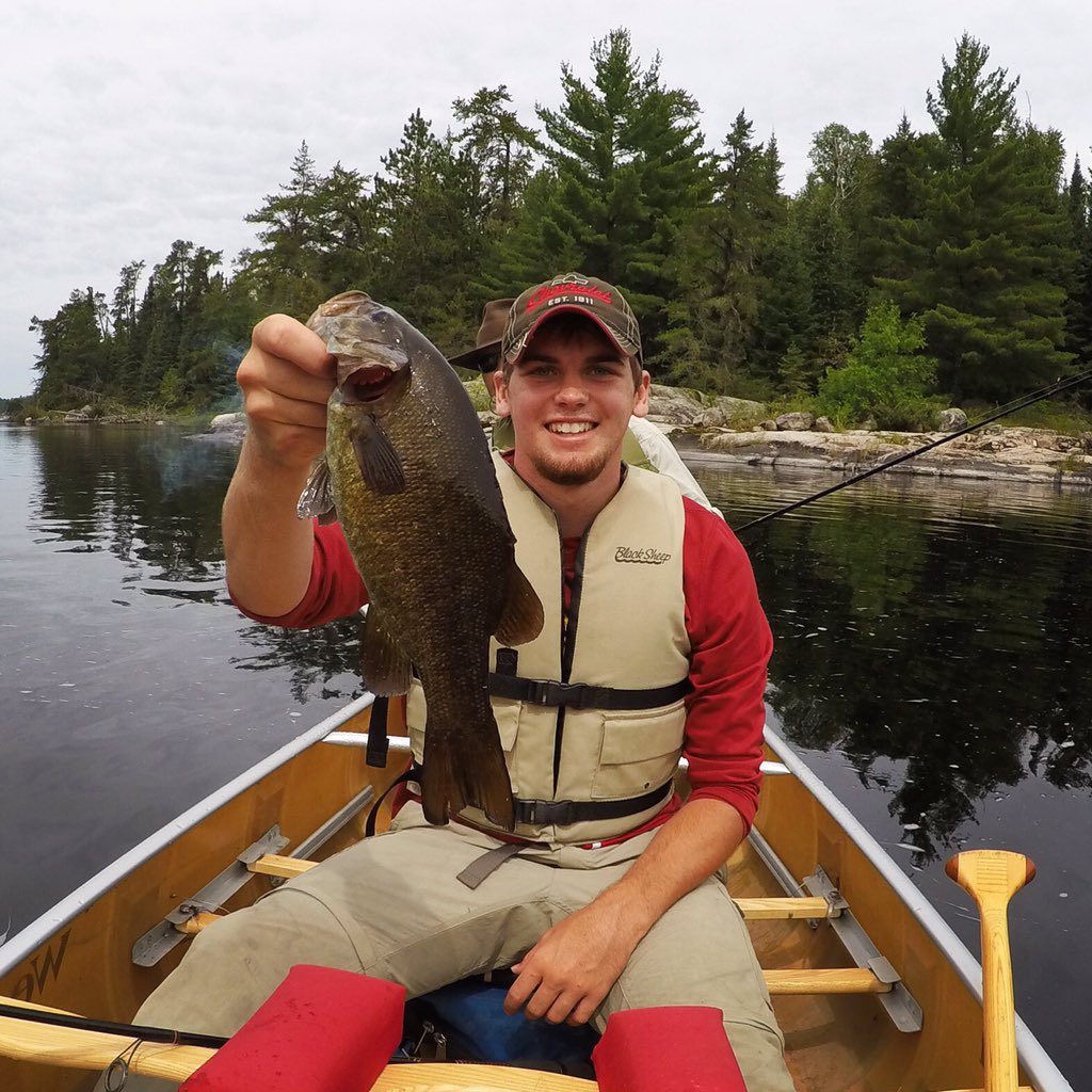 Feel_Fishing's tweet photo. Really nice catch for @AlexTeig88, à smallmouth on the boundary waters. About 19 inches! 👏 https://t.co/HBEznVTKs4