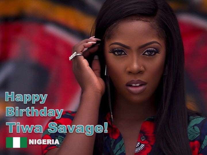 Happy Birthday to Nigeria\s Tiwa Savage! TiwaSavage              