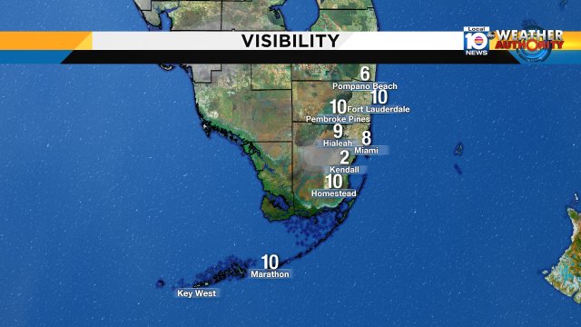 Areas of fog reducing visibility this morning. https://t.co/s4dhGrgV01