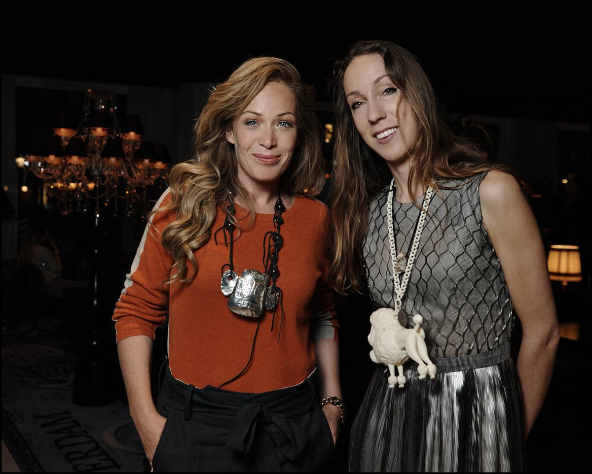 DutchFashionFnd's tweet photo. #AngeliqueWesterhof &amp; #IrisvanHerpen during last edition @Cultuurfonds #modestipendium. Tomorrow NEW receiver #stipendium will be announced. https://t.co/BMvY57GNt5