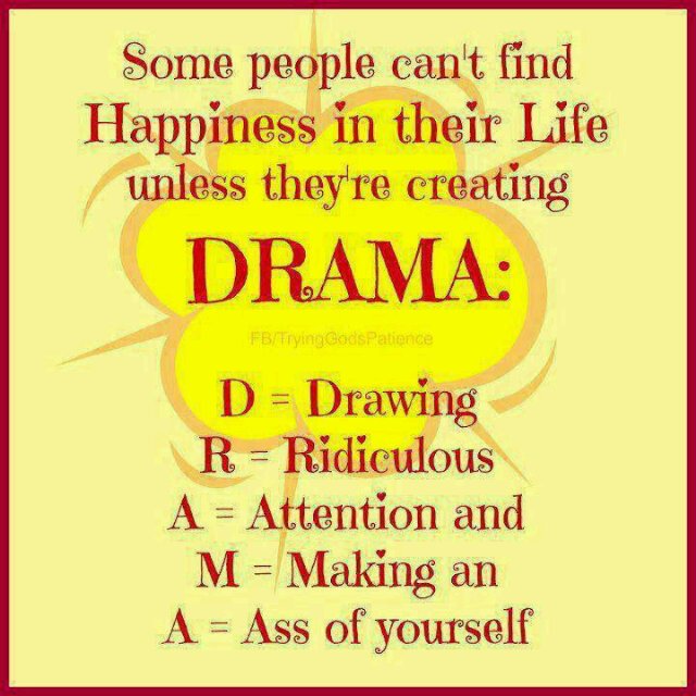 DRAMA DRAMA and more DRAMA