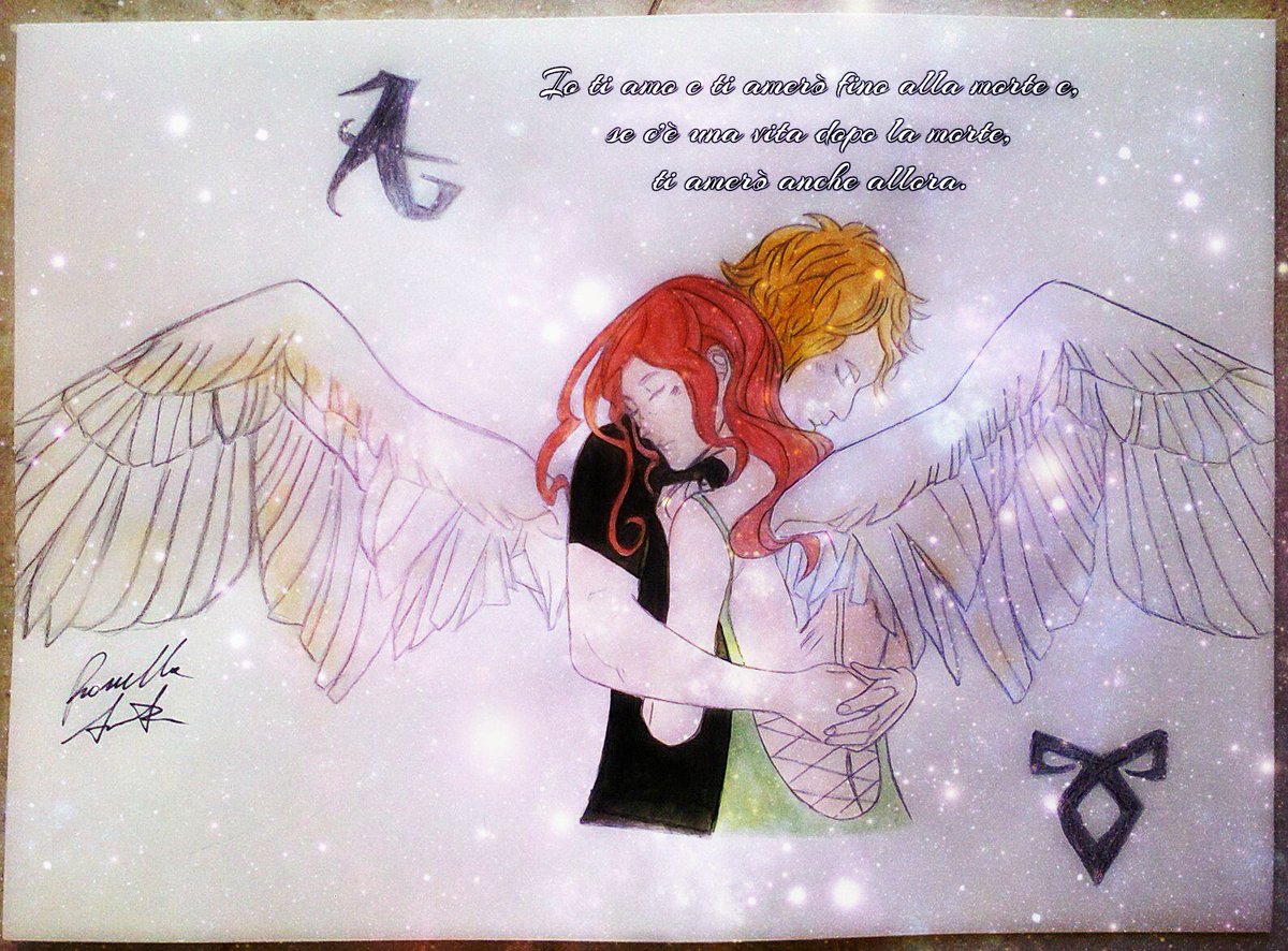 Rossella_S's tweet photo. #Shadowhunters 
(my draw) https://t.co/ludltyInNj