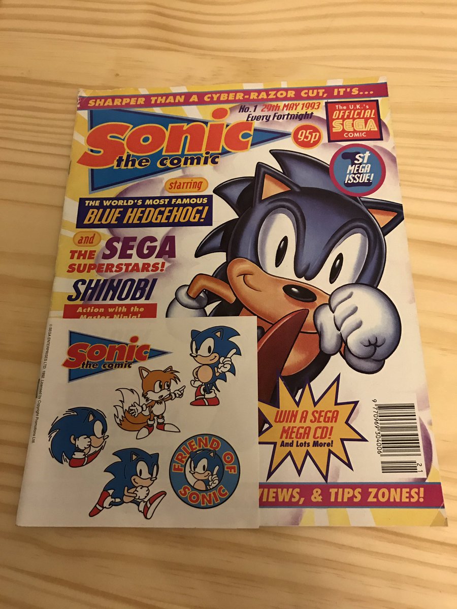 GoingTurbo1981's tweet photo. Picked up issue1 of Sonic the Comic off eBay, Love it 😍 #sonicthecomic #sonicthehedgehog #sega #goldenaxe #retrogamer #gamerlife #games https://t.co/vjP25nhlU6