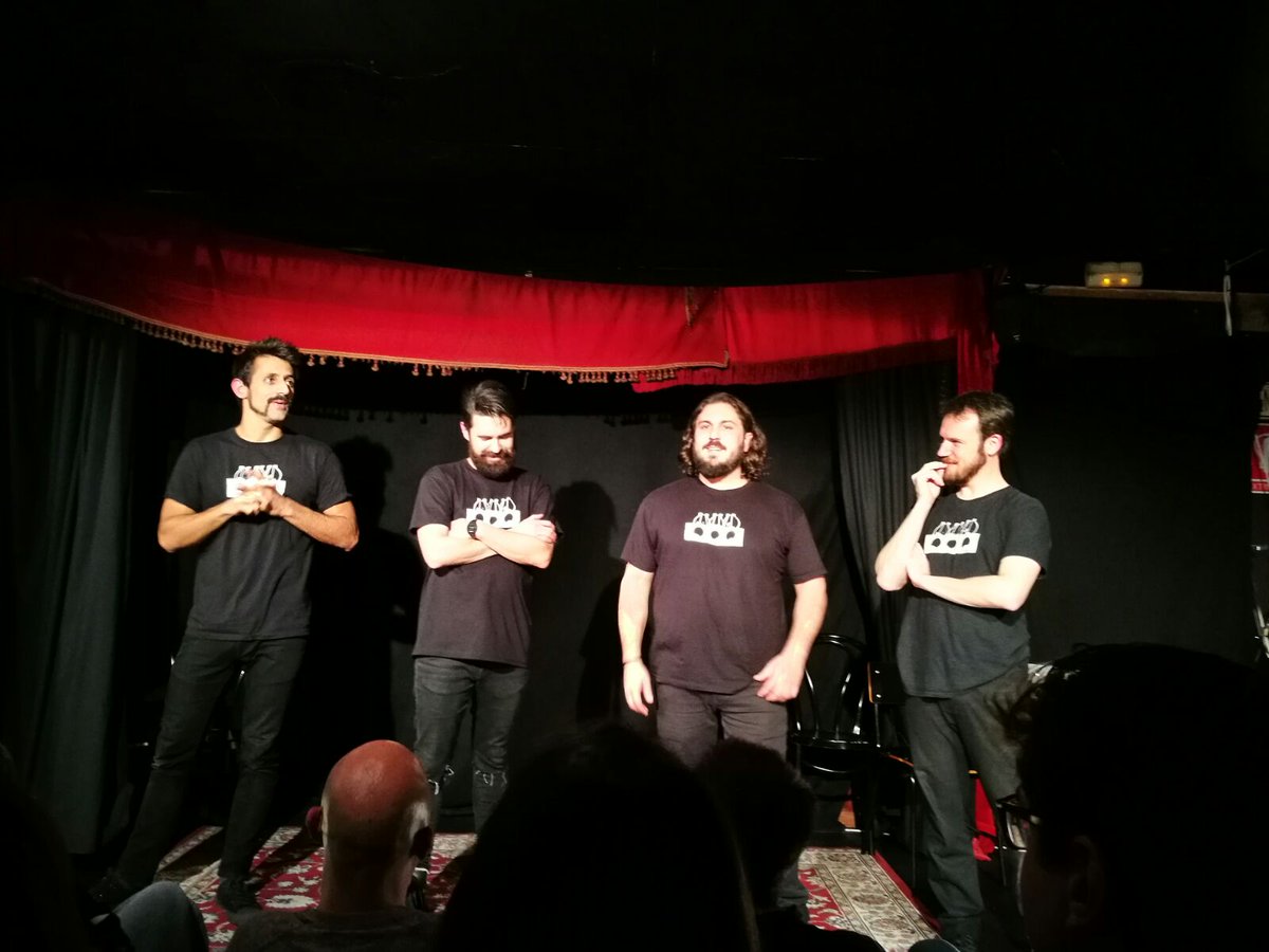 Genial la impro del viernes! <a href="/SalaTrampa/">Sala Trampa</a> . Lo pasamos en grande. Enhorabuena!!!!