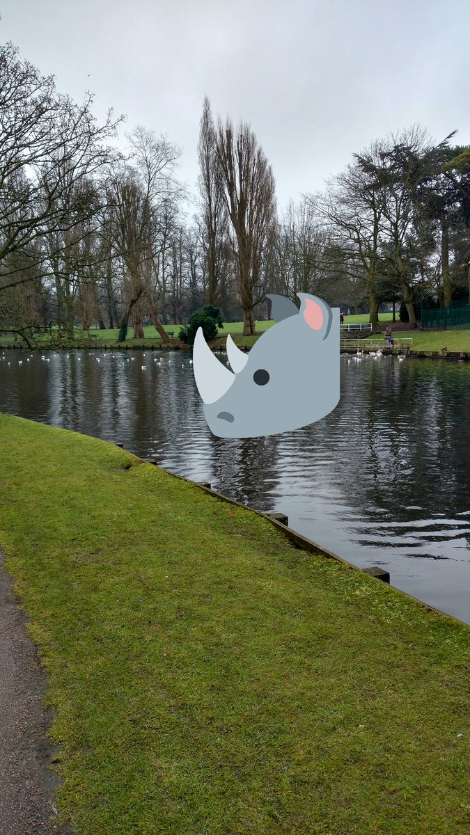 pokeamon02's tweet photo. Rhyhorn hunting in Beddington Park (Sutton) is awesome! #PokemonGO #London https://t.co/mr5jaNpDmr