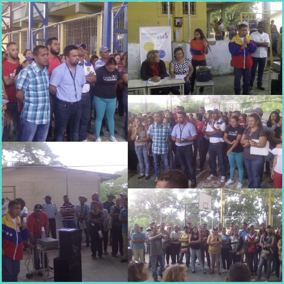 defensoria_Fal's tweet photo. @TarekWiliamSaab DdP invitada a asamblea del Poder Popular del municipio Piritu. Presntes autoridades municipales https://t.co/Acu34pMRqm