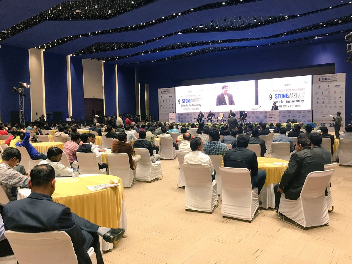 stonemart_india's tweet photo. Venue is packed with Dignitaries, Exhibitors and media. #IndiaStonemart https://t.co/2ys9MoUoyr