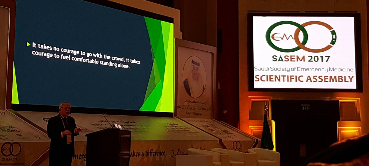 DrAbdullah_Q's tweet photo. @DrAbdullah_Q
"it takes no courge to go with the crowd, it takes courage to feel comfortable to stand alone" #SASEM2017 #sasem17 @sasem_2017 https://t.co/gPHhXR0PdK