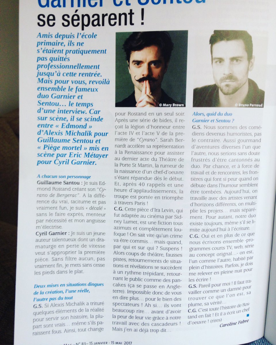 Jamais, depuis "Kramer contre Kramer", séparation n'aura eu autant de succès. Merci Caroline Fabre <a href="/Tatouvu/">Tatouvu Starter Plus</a> @grandgarnier @GarnieretSentou