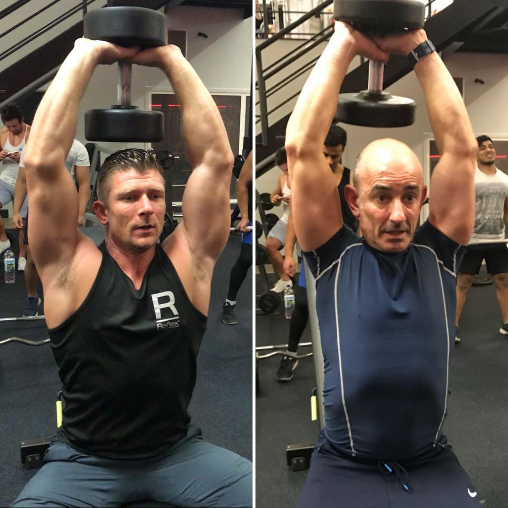 hugoboss2011's tweet photo. #biceps,#triceps session 👊👊 been a hard week, so got my head were it should be focused #bodybuilding #gymtime https://t.co/knwjYUH4dY