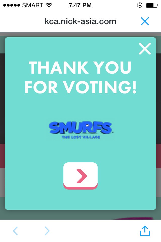 itsmemynaddie's tweet photo. Thank you for voting!
#KCAPinoyStar #NadineLustre https://t.co/LtBAdXlq50