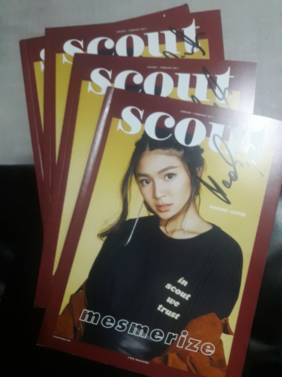 himlaykaybecky's tweet photo. IF THIS TWEET REACH 1K RT's MAMIMIGAY KAMI NG SCOUT MAGAZINE! 

YEY! 

#KCAPinoyStar #NadineLustre https://t.co/9YqpBHSk1l