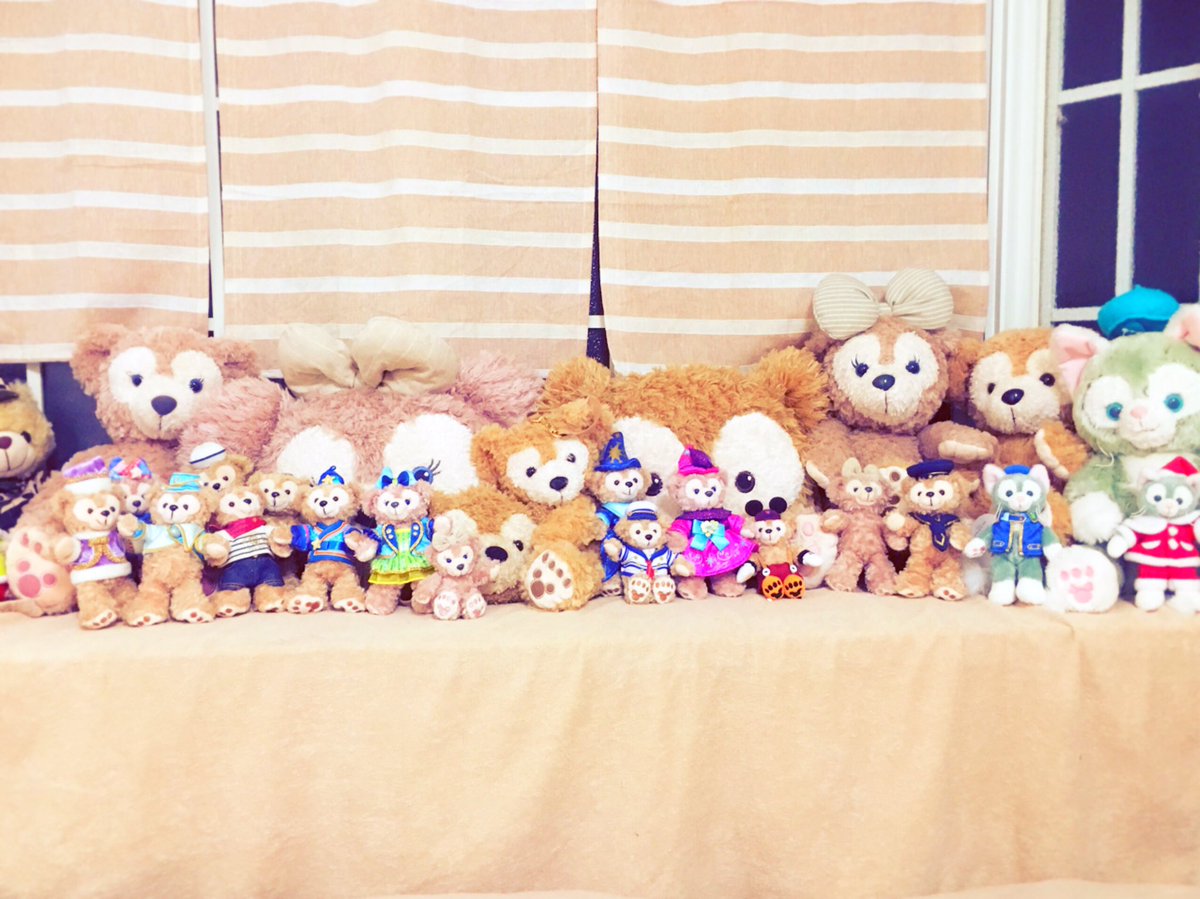 よーにゃん Auf Twitter よく 女の子の部屋に間違えられます 僕 一人暮らしです ディズニー ダッフィー シェリーメイ ジェラトーニ Disney好きrt