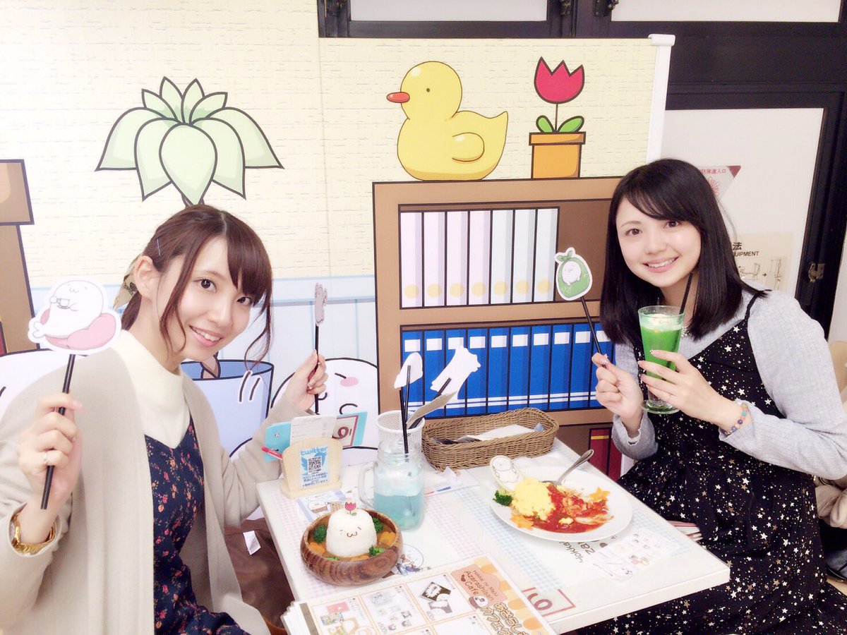 ট ইট র 三上枝織 瑠美ちゃんと私はあざらしさん仲間 という事で あざらしさんカフェにも行ってきました 大好きなあざらしさんに囲まれ 幸せな空間でした ご飯も美味しかったし また行けるといいなぁ あざらしさん