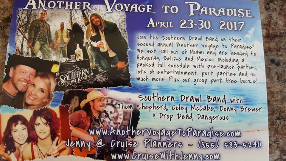 cruisewithjenny's tweet photo. https://t.co/8QgyKvkZi0 @southerndrawltn @COLEYMcCABE @THOMSHEPHERD @DonnyBrewerTX & DROP DEAD DANGEROUS @DrumNDance @kittysteadman #AVTP17 https://t.co/5gWBRE1DWI