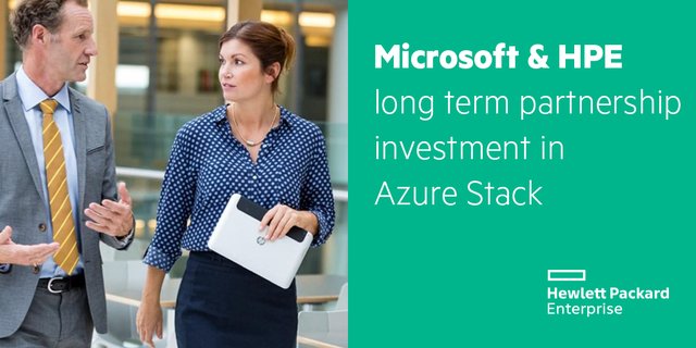 ClemensEsser's tweet photo. Learn how #HPE offers #ServiceProviders an opportunity to take part in our #Azure Stack offering https://t.co/RkrdBXlBZV https://t.co/i6ixrjDap4