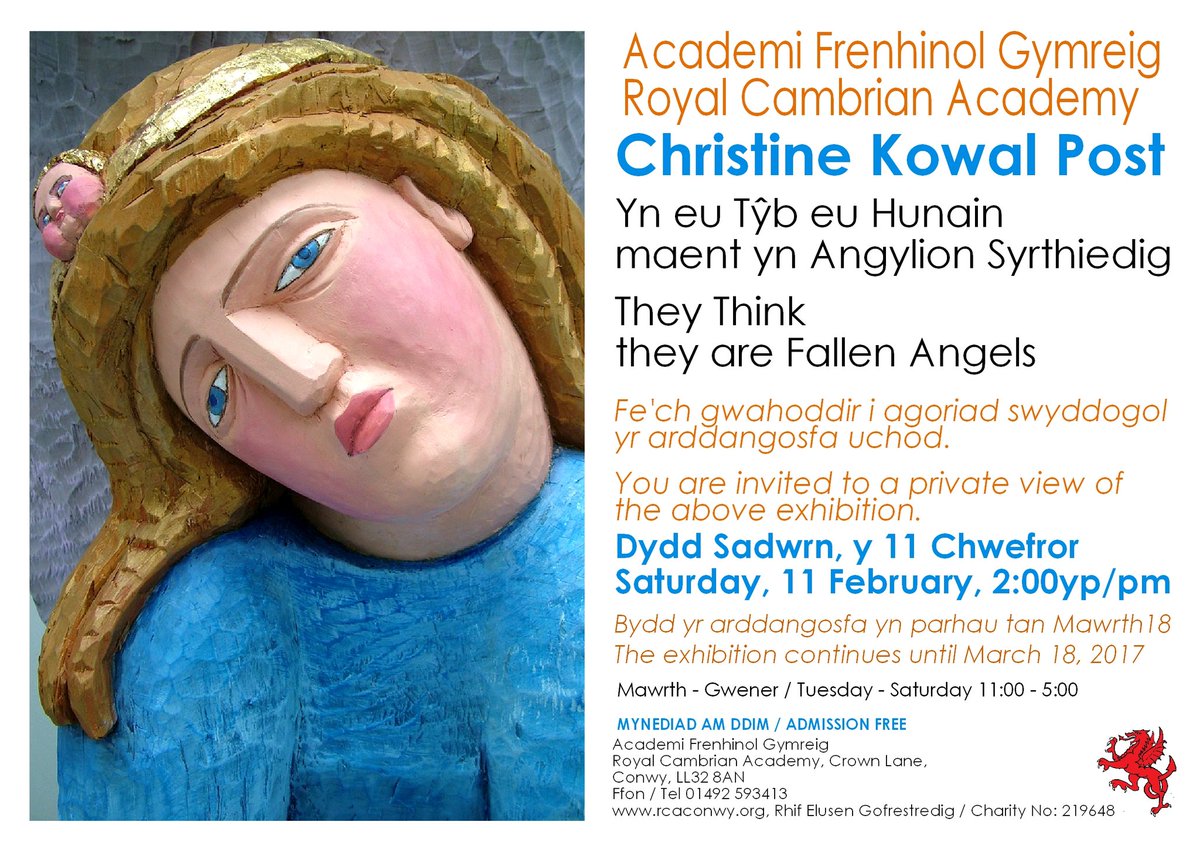 Sculptor Christine Kowal Post RCA - carved and painted figurative sculptures, exploring issues of gender, sexuality and mythology.