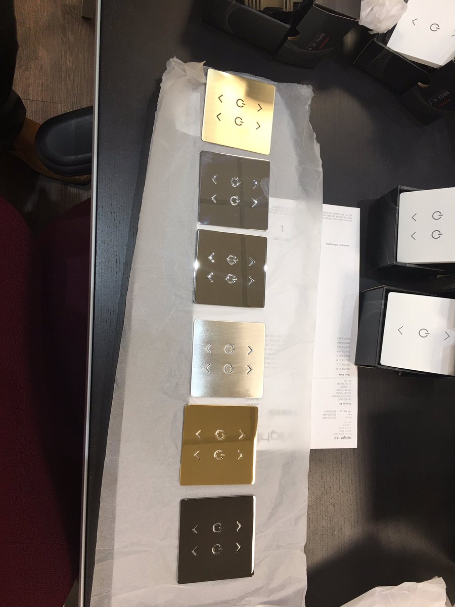 tony_hunter_'s tweet photo. New bespoke metal finishes #smarthome #orcomm @OrcommLtd https://t.co/wUMD2AIJlX