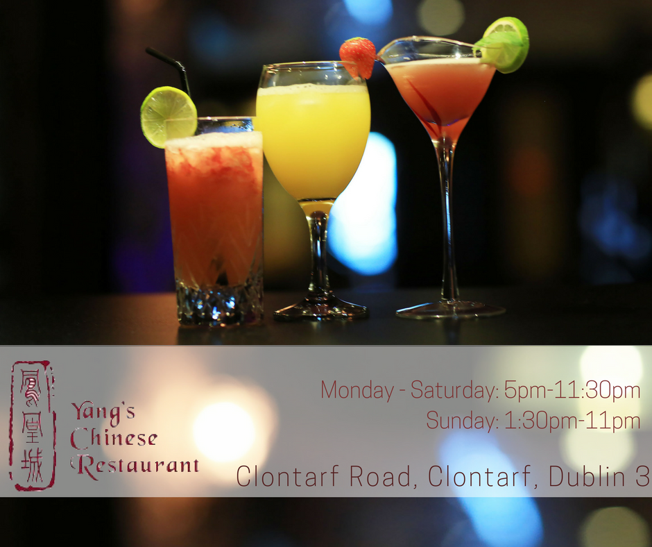 Yangs_Clontarf's tweet photo. Raise a glass to the close of the weekend with a fresh and fruity cocktail #Yangs https://t.co/BtfudefC2h