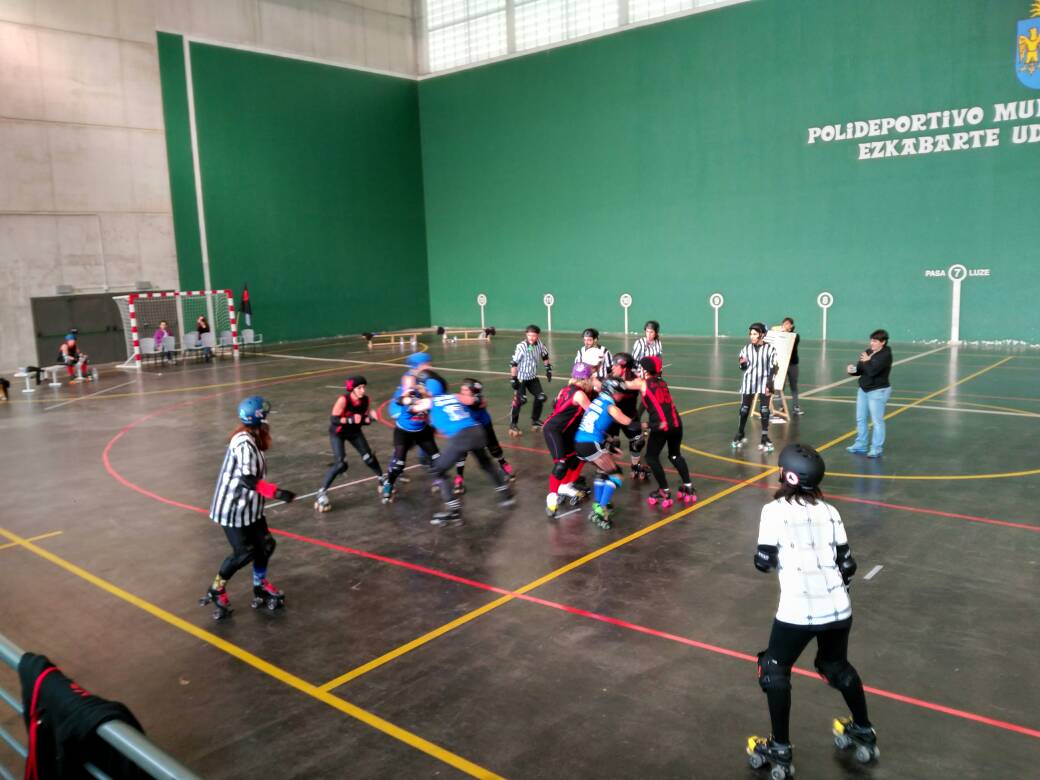 Ya en casa y con la motivación a tope después del <a href="/RDIruna/">Nafarriors Roller Derby Iruña</a> vs @EasoAvengers