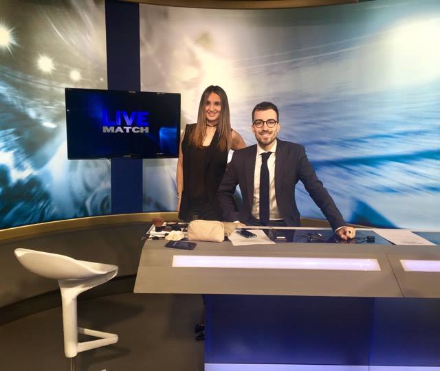 Inter_TV's tweet photo. Alle 19:30 #LiveMatch pre #JuventusInter ! In studio @NagajaB e @albi_santi , da Torino, Roberto Scarpini e @alecsvilla! #ForzaInter ! https://t.co/VlpdH9HIvi