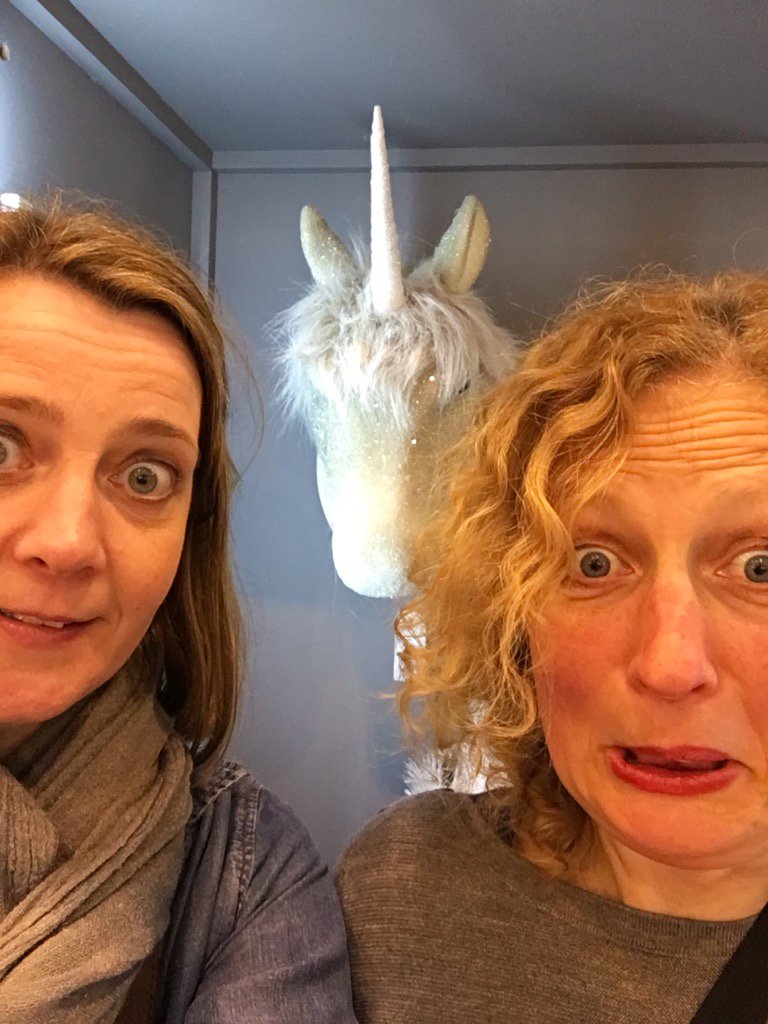 TheInnerYard's tweet photo. At Spring Fair Birmingham, buying for next Christmas found the magic unicorn #sprinkleofglitter#ironic#obvs https://t.co/ejYeMjFB9C