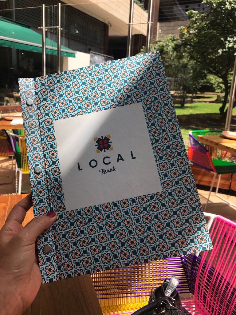 sofiorozco's tweet photo. Con este día tan divino en Bogotá, almorzando delicioso en #LocalByRausch @jorgerausch https://t.co/mJ3Mp8uZ8O