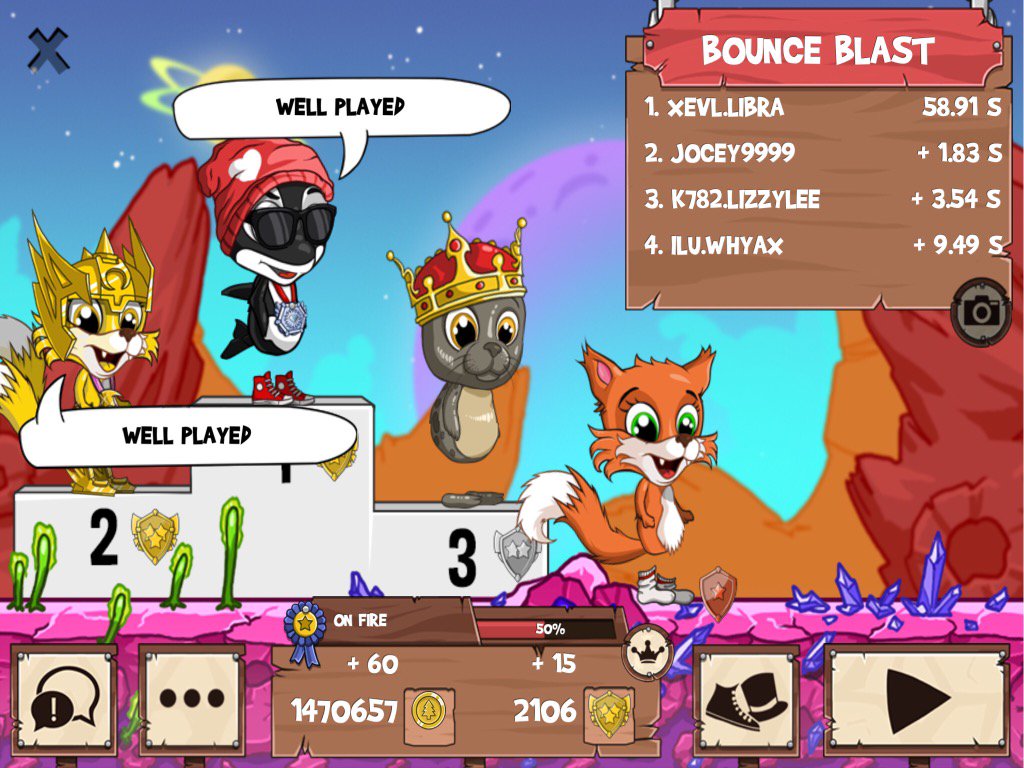 LibraaaaaFR2's tweet photo. I just beat a golden fox! #funrun2 #Jocey9999 #LizzyLee #Whyax https://t.co/E7FDbTXR3n