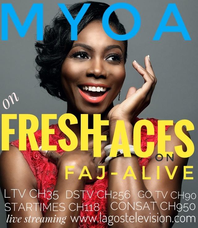 Iretomiwa_AJ's tweet photo. Watch me chat with d fabulous @MYOAMUSIC on @FreshFacesOnTV tonite!! So what are we gonna gist about? Get prepped for 9:30pm! Find out... https://t.co/CKhrp9TsW5