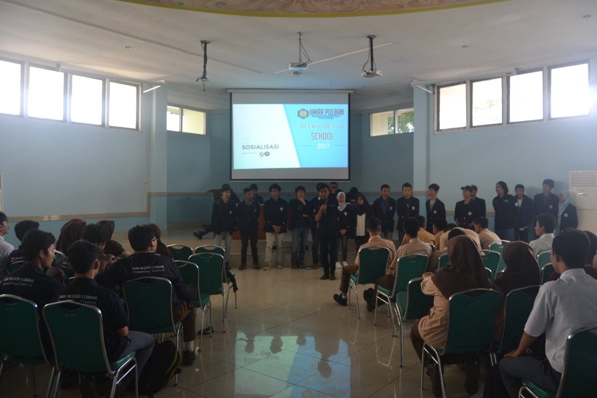 HMRAPolban's tweet photo. Hasil dokumentasi Refrigeration goes to school di SMK 1 Cimahi... https://t.co/5YPmVLKQyw