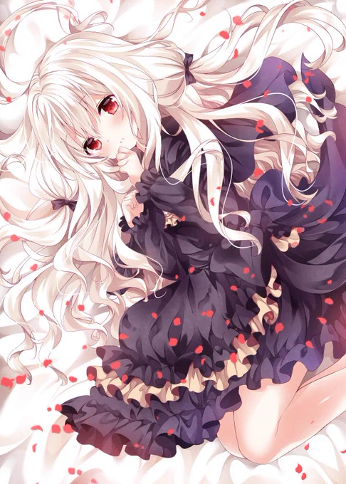 アルビノちゃん。この間の子をもう一度描いてみた～ 