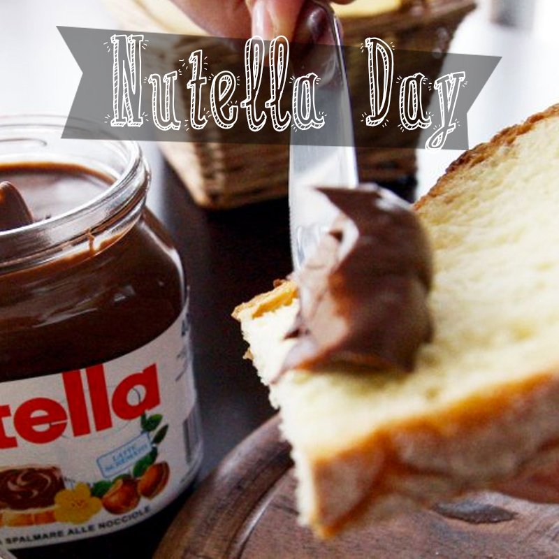 GreenHillsStJoe's tweet photo. Nutella Day &amp; Super Bowl Sunday all in one day! It's definitely a day to celebrate! https://t.co/l7tnCujOQe