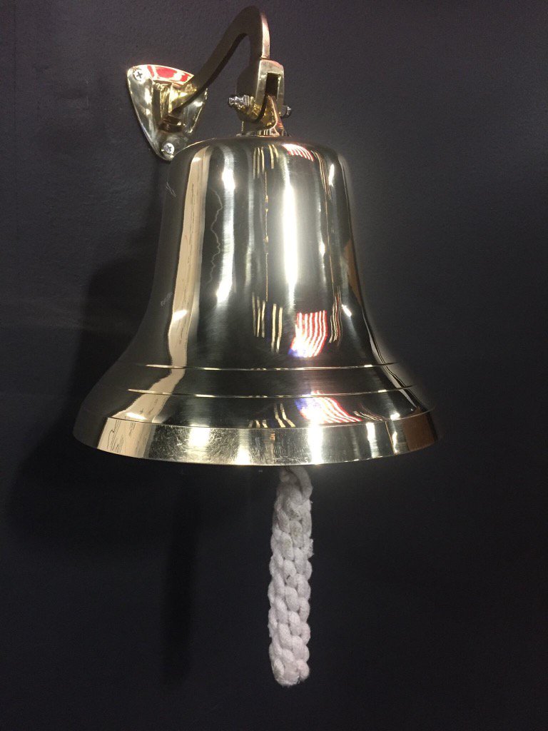 CFUnaStamus's tweet image. Look at that reflection in our PR Bell. Can't wait for you to get to hear the sound it makes. #ItsYourTime #CFUS