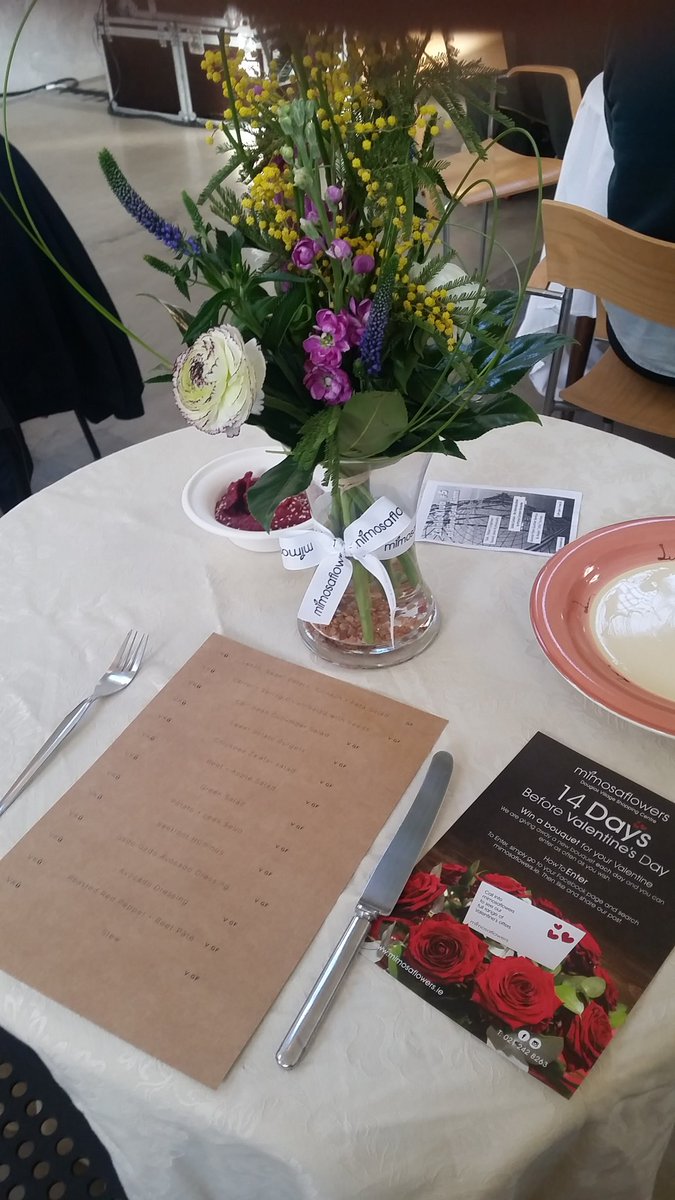 QtrBlockParty's tweet photo. Thanks to @mimosaflowersie for the gorgeous bouquets for Volxkuche today. Their fab florists will be doing demos in @StPetersCork at 2.30 https://t.co/2Va5tD4nUU