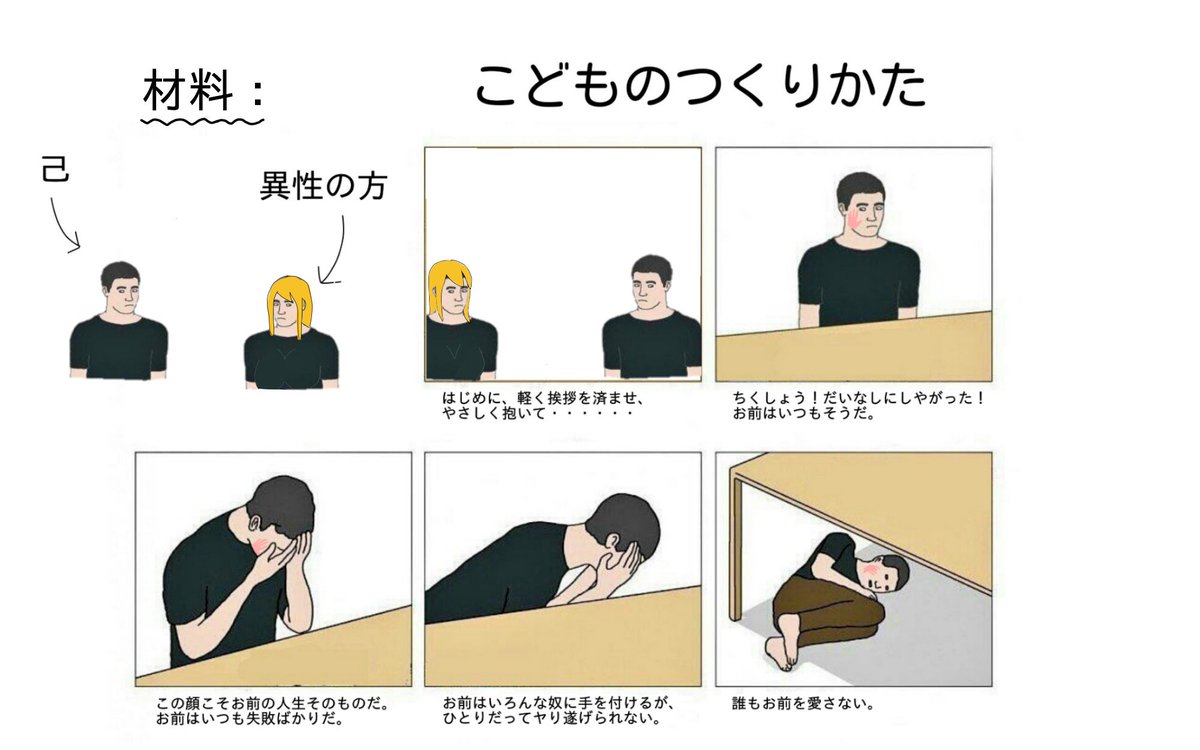 果汁４ 誰もお前を愛さない むしゃくしゃしてやった 反省はしているが後悔はしていない