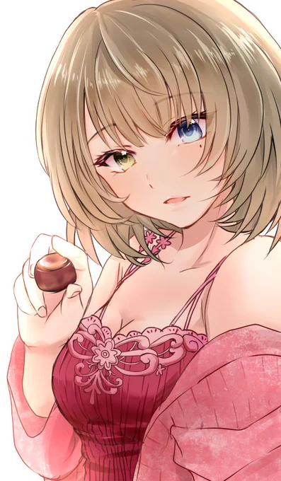 「プロデューサー。はい、あーん」
気が早いけどバレンタイン楓さん 