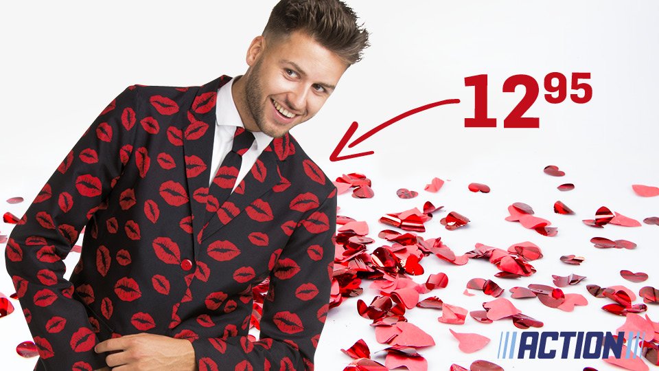 Action Nederland On Twitter Over 9 Dagen Is Het De Dag Van De Liefde 3 Welke Romanticus Durft Dit Pak Aan Te Trekken