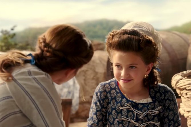 EW's tweet photo. The final #BeautyandtheBeast trailer opens with a touching moment between Belle and her father: https://t.co/ilLlLyv7aA https://t.co/AE5eH9ufRP