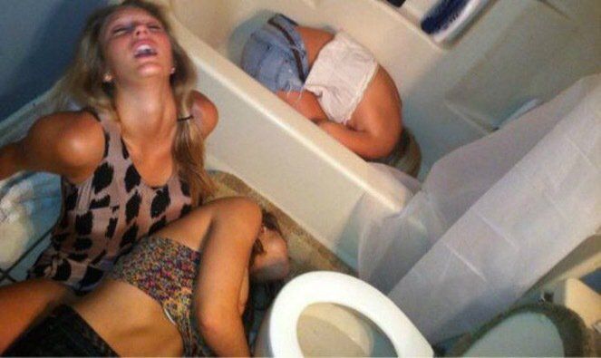 WORLDSTAR's tweet photo. Girls night out vs. Guys night out. The truth hurts. https://t.co/LeqIPAjID9