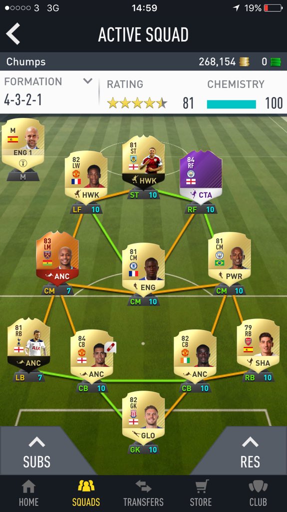 GarethMNicholls's tweet photo. @EASPORTSFIFA getting there at min got some decent pulls and bargains https://t.co/Jr1lPiKxAl