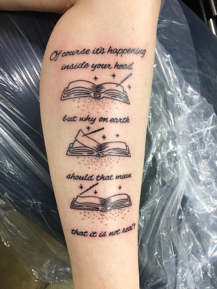 VixenHidden's tweet photo. Got some new ink and some old ink touched up. ❤🦊✨📚✨#vixensvip #vixenvip #harrypottertattoo #whimsicaltattoo #newink https://t.co/R8tV75tbJH