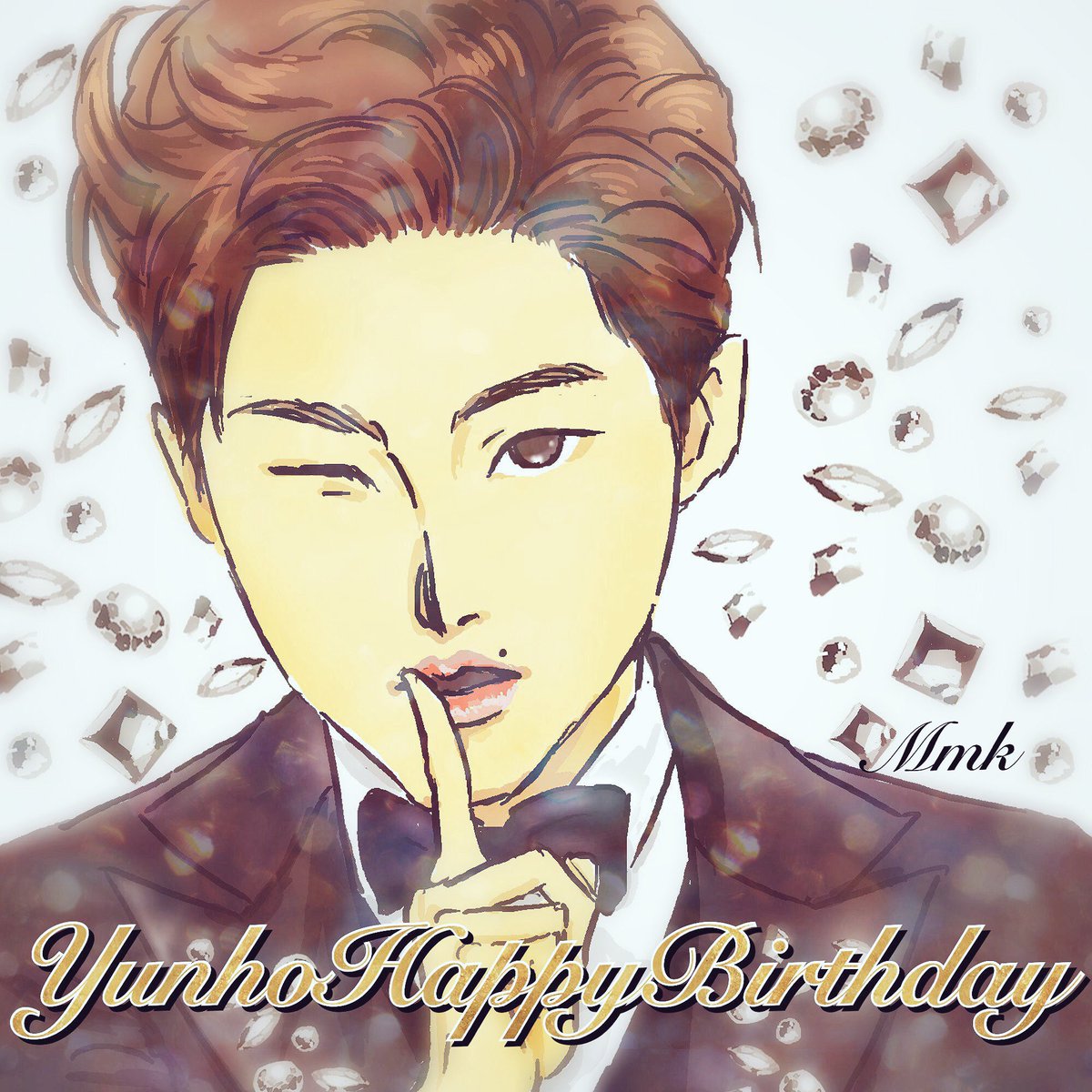 mmk0503's tweet photo. 【おえかき】ユノおめでとう🎉

 #32ndYunhoDay
#HappyBirthdayYunho 
#���노윤호생일축하해 https://t.co/vkXI7oKO8J
