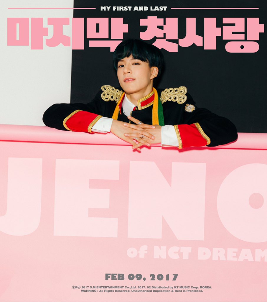 NCTsmtown's tweet photo. #NCT_DREAM ♥️'#마지막첫사랑(#MyFirstAndLast)' 🗓2017.02.09 0AM(KST) #제노 #JENO https://t.co/twlI2htXBe
