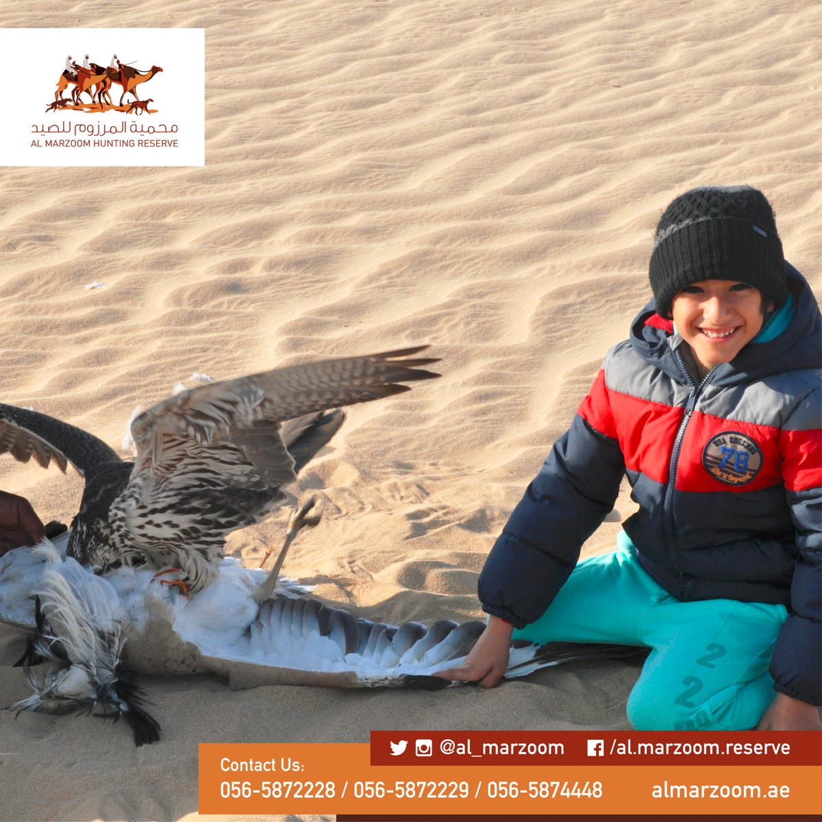 al_marzoom's tweet photo. The Makhwah program @ #AlMarzoom #Hunting Reserve feeds young falconers passion for the sport by simulating a traditional hunting experience https://t.co/nuVKTZOvWR