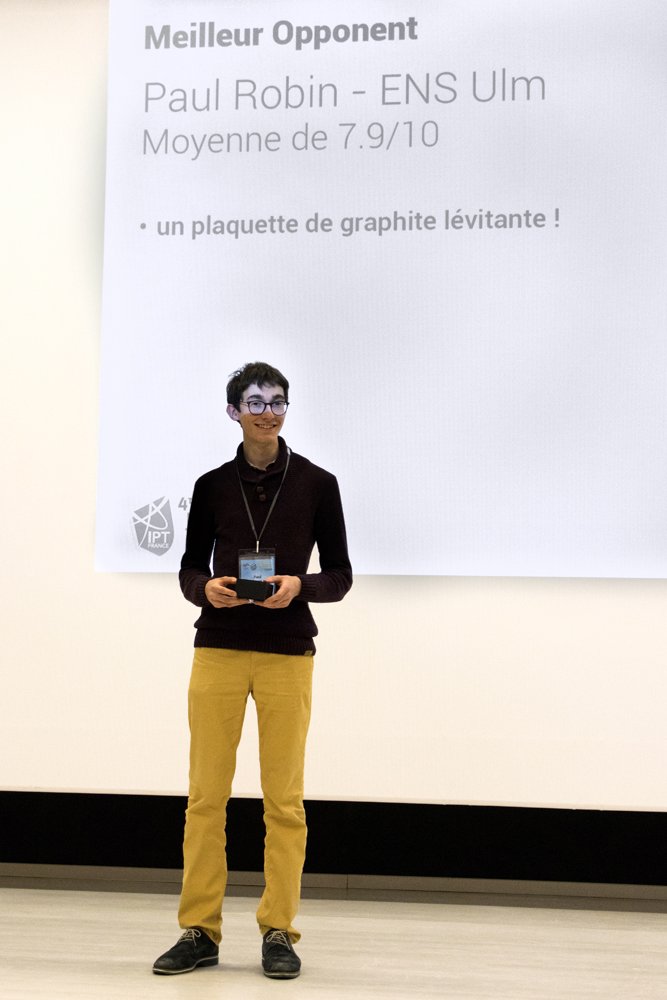 SFP_officiel's tweet photo. Et enfin, les meilleurs Reporter, Opponent et Reviewer du #FPT2017 ! https://t.co/8W53RE656X