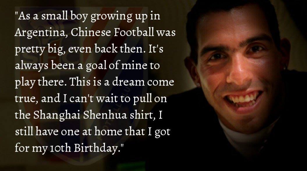 Happy birthday, Carlos Tevez. I wonder if any of his presents will top this one... 