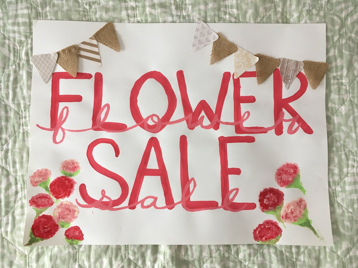 khhsclassof2018's tweet photo. Class of 2018 is putting on a carnation sale. $1.50 each. Sold through all lunches during Swirl! https://t.co/hcsYMNYVIJ