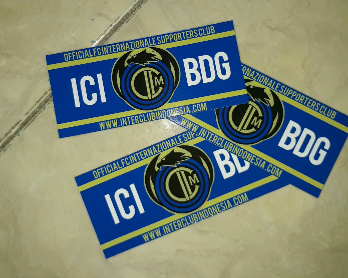 Yg Mau sticker ini, dini hari nanti merapat Nobar ya lur.. 🙋
#JuveInter