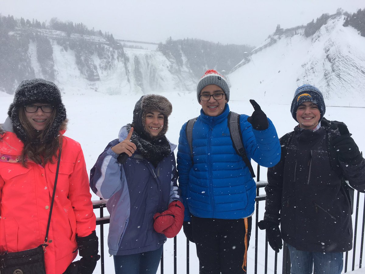TeresaAnsdell's tweet photo. Montmorency Falls and the Beaupré Coast @SMCDSB_PET https://t.co/QGi1uR2mih